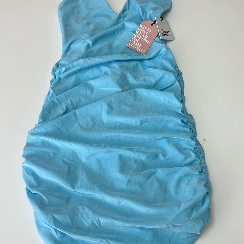 Tiger Mist Sky Blue Ally Dress